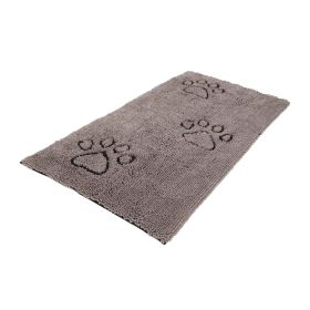 DGS Pet Products Dirty Dog Doormat Runner Brown 60" x 30" x 2" (Color: Grey)